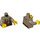 LEGO Mørk beige Ed Minifigur Overkropp (973 / 76382)