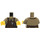 LEGO Mørkebrun Ed Minifig Torso (973 / 76382)