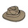 LEGO Dark Tan Fedora Hat (61506 / 88410)