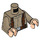 LEGO Dunkles Beige First Order Transporter Männlich Resistance Soldat Minifigur Torso mit Dunkles Beige Arme und Licht Fleisch Hände (973 / 76382)