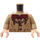 LEGO Tostado oscuro Fred Weasley Minifigura Torso (973)