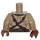 LEGO Dunkel Beige Goblin Soldier 2 Torso (973 / 76382)