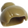 LEGO Dunkel Beige Haar mit Bun (86400 / 93217)