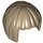 LEGO Tan Foncé Cheveux avec Court Bob Cut  (27058 / 62711)