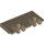 LEGO Beige scuro Cerniera Treno Gate 2 x 4 Bloccante Dual 2 Innesti con rinforzi posteriori (44569 / 52526)