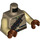 LEGO Dunkel Beige Kithaba Torso (973 / 76382)