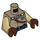LEGO Dark Tan Lando Calrissian Torso (973 / 76382)