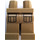 LEGO Beige scuro Gambe con Pantaloni Pockets su Anteriore (36104 / 68251)