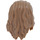 LEGO Dark Tan Long Hair Parted in Front (3090 / 34316)