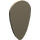 LEGO Dark Tan Long Minifigure Shield (2586)