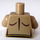 LEGO Beige scuro Longtooth Busto (76382 / 88585)