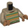 LEGO Dunkel Beige Michelle Jones Minifig Torso (973 / 76382)