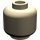 LEGO Dark Tan Minifigure Head (Recessed Solid Stud) (3274 / 3626)