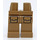 LEGO Mörk Gulbrun Minifigur Höfter och ben med Främre Pockets (3815 / 78312)