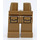 LEGO Dunkel Beige Minifigure Hüften und Beine mit Vorderseite Pockets (3815 / 78312)