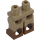 LEGO Dark Tan Minifigure Hips and Legs with Reddish Brown Boots (21019 / 77601)