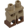 LEGO Dark Tan Minifigure Hips and Legs with Reddish Brown Boots (21019 / 77601)