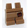 LEGO Mørkebrun Minifigur Medium Ben med Reddish Brun Patch (37364 / 101607)