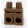 LEGO Dark Tan Minifigure Medium Legs with Reddish Brown Patch (37364)