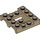 LEGO Beige scuro Parafango Veicolo Base 4 x 4 x 1.3 (24151)