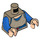 LEGO Dark Tan Padme Amidala Minifig Torso (973 / 76382)