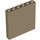 LEGO Dark Tan Panel 1 x 6 x 5 (35286 / 59349)