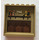 LEGO Tan foncé Panneau 1 x 6 x 5 avec Trois Broomsticks Barre Shelf et Brique mur Autocollant (59349)