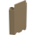 LEGO Dark Tan Panel 3 x 3 x 6 Corner Wall without Bottom Indentations (87421)