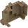 LEGO Dunkel Beige Paneel 4 x 10 x 6 Felsen Rectangular (6082)