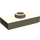 LEGO Dunkel Beige Platte 1 x 2 mit 1 Stud (mit Groove) (3794 / 15573)