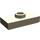 LEGO Tan foncé assiette 1 x 2 avec 1 Stud (avec rainure et support de goujon inférieur) (15573)