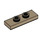 LEGO Dark Tan Plate 1 x 3 with 2 Studs (34103)