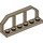 LEGO Tumma beige Levy 1 x 6 jossa Juna Vaunu Railings (6583 / 58494)