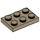 LEGO Dark Tan Plate 2 x 3 (3021)