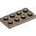 LEGO Dark Tan Plate 2 x 4 (3020)