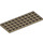 LEGO Dark Tan Plate 4 x 10 (3030)