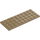 LEGO Dark Tan Plate 4 x 10 (3030)