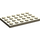 LEGO Tan foncé assiette 4 x 6 (3032)