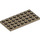 LEGO Beige scuro Piastra 4 x 8 (3035)