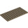 LEGO Dark Tan Plate 6 x 12 (3028)