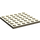 LEGO Tan foncé assiette 6 x 6 (3958)