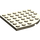 LEGO Donker Zandbruin Plaat 6 x 6 Ronde Hoek (6003)