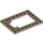 LEGO Dark Tan Plate 6 x 8 Trap Door Frame Flush Pin Holders (92107)