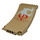 LEGO Dark Tan Ramp Curved 8 x 12 x 6 with &#039;GRAVITY GAMES&#039; and Skateboarder Sticker (43085)