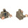 LEGO Dunkel Beige Remus Lupin Minifig Torso (973 / 76382)