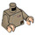LEGO Dark Tan Resistance Officer Minifig Torso (973 / 76382)