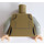 LEGO Dunkel Beige Rey mit Dunkel Beige Jacke Minifigur Torso (973 / 76382)