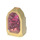 LEGO Donker Zandbruin Steen met Transparant Dark Pink Crystal (49656)