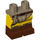 LEGO Dunkel Beige Roman Gladiator Minifigure Hüften und Beine (3815 / 32919)