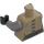 LEGO Mørk beige Shin Hati Minifigur Overkropp (973 / 76382)